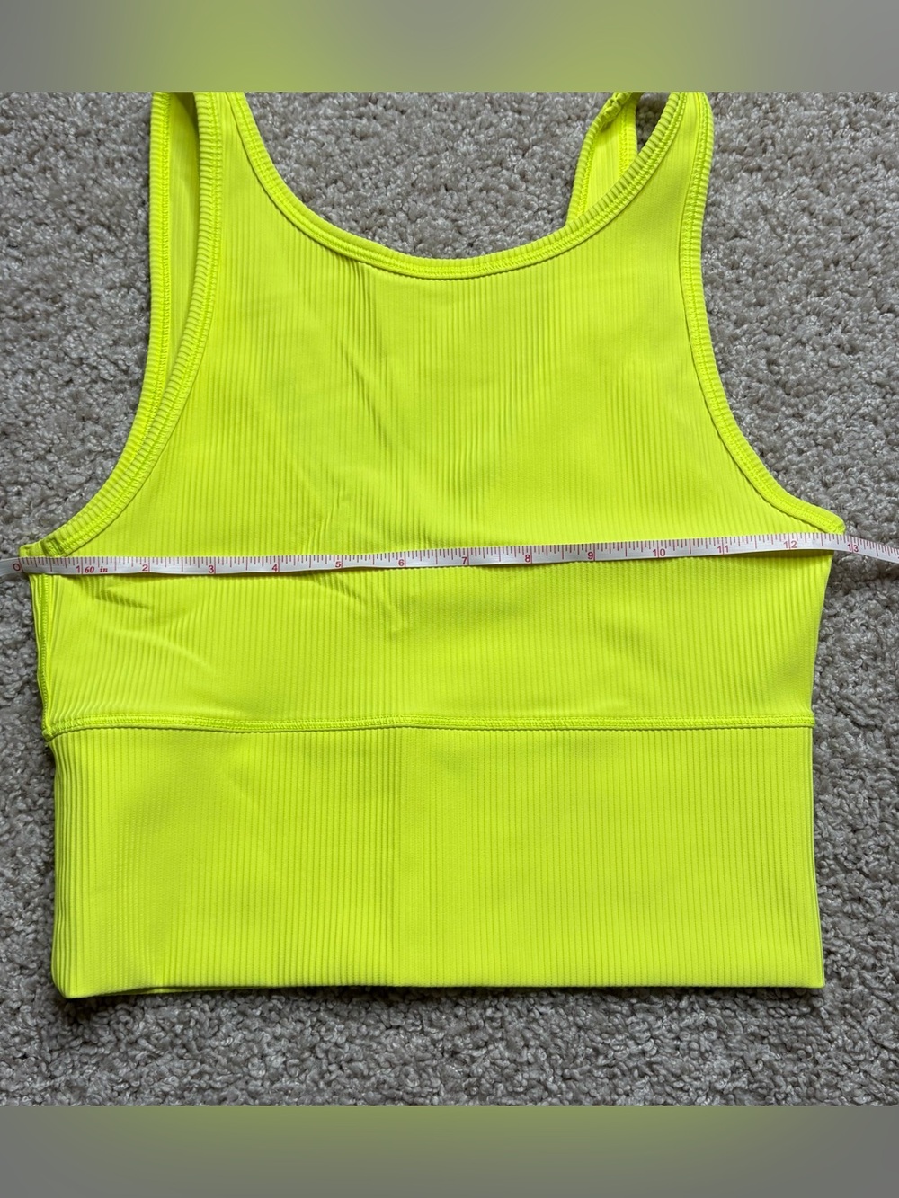 Lululemon Power Pivot Ribbed Tank Top - Picture 3 of 4